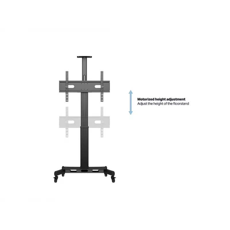 Multibrackets M Motorized Public Floorstand Single Pillar 170 HD 60 kg capacity 32-75 inch