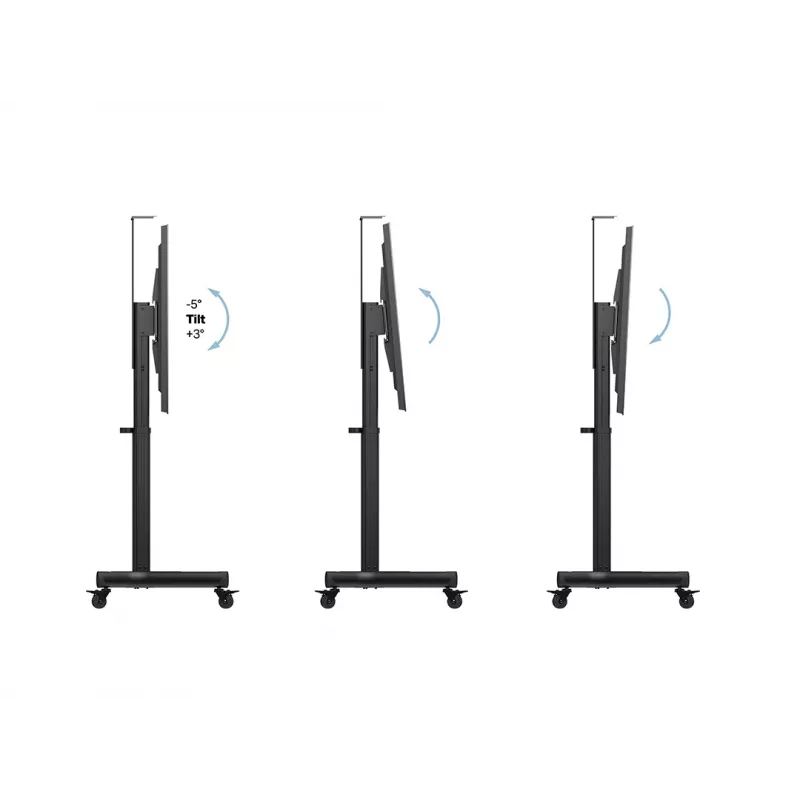 Multibrackets M Motorized Public Floorstand Single Pillar 170 HD 60 kg capacity 32-75 inch