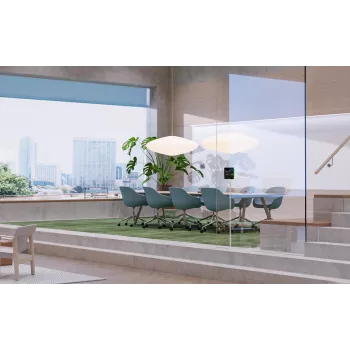 Room display HUMLY HUM1001 8-inch touchscreen for meeting room scheduling
