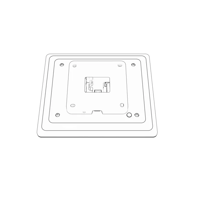Room display HUMLY HUM1001 8-inch touchscreen for meeting room scheduling