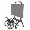 Peerless SR898-EUK signage display mount 2.79 m (110 inch) Black