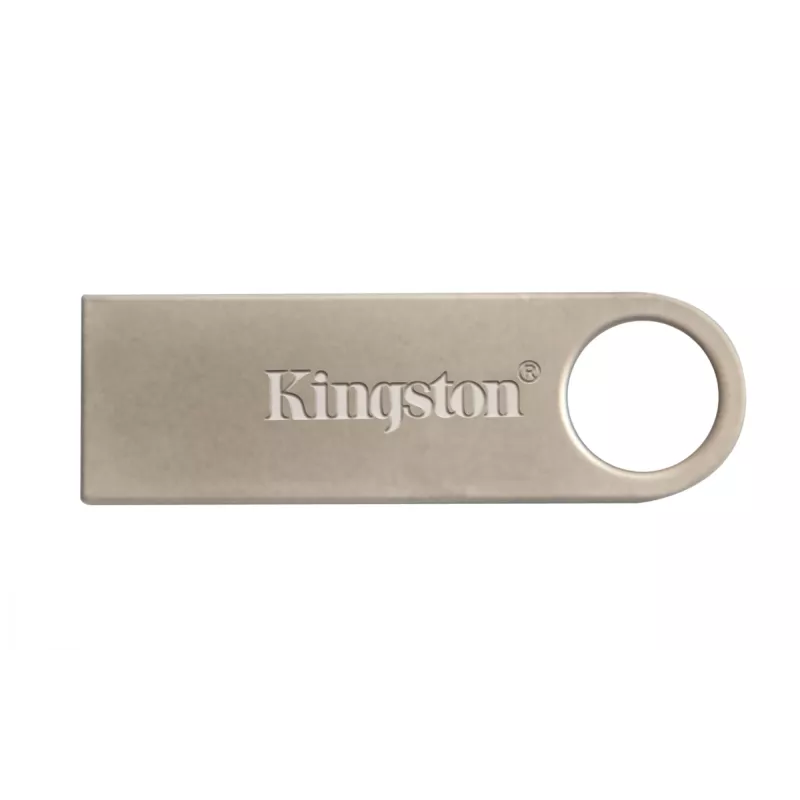 USB flash drive KINGSTON DataTraveler SE9 16GB — USB Type-A 2.0, Silver, capless