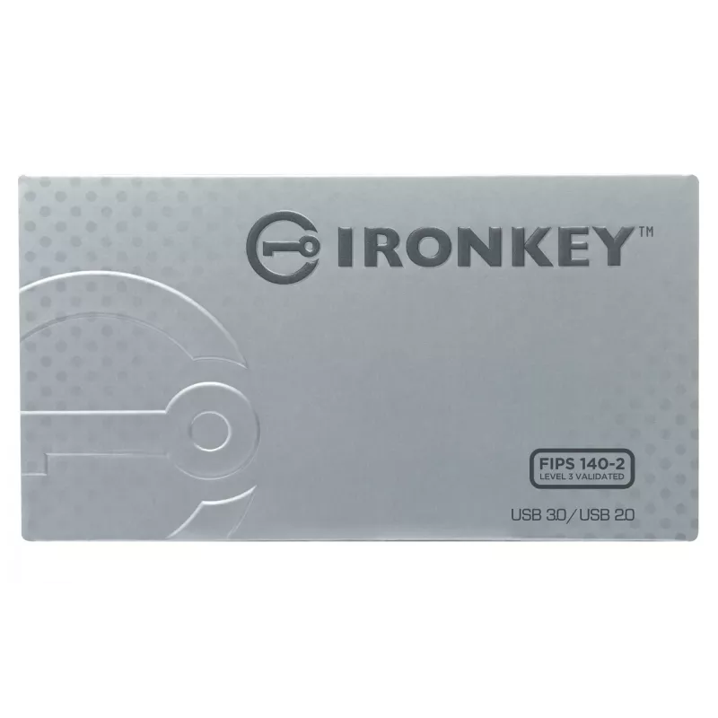 Kingston Technology IronKey 64GB Basic S1000 Encrypted USB 3.0 FIPS 140-2 Level 3