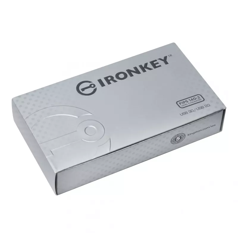 Kingston Technology IronKey 64GB Basic S1000 Encrypted USB 3.0 FIPS 140-2 Level 3