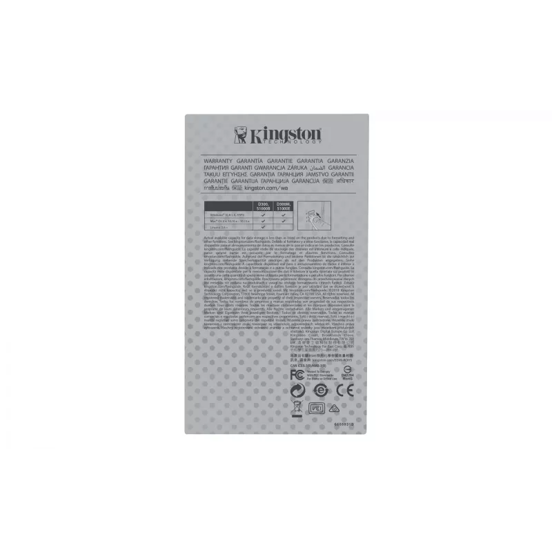 Kingston Technology IronKey 64GB Basic S1000 Encrypted USB 3.0 FIPS 140-2 Level 3
