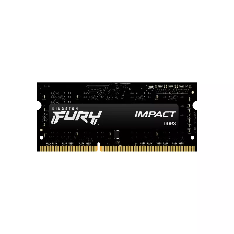 Kingston Technology FURY Impact memory module 4 GB 1 x 4 GB DDR3L 204-pin SO-DIMM