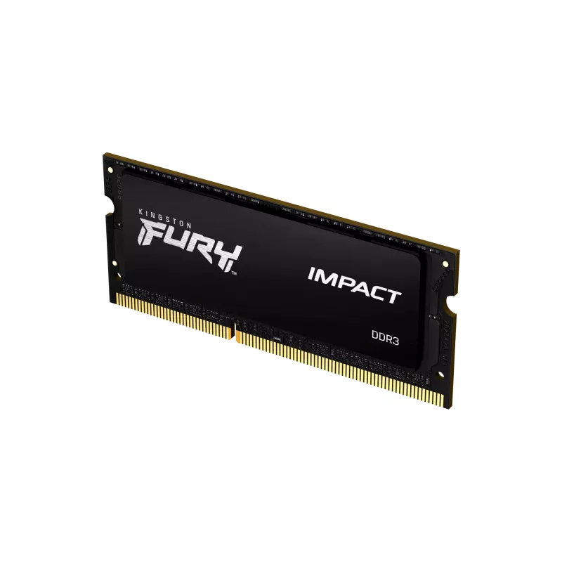 Kingston Technology FURY Impact memory module 4 GB 1 x 4 GB DDR3L 204-pin SO-DIMM