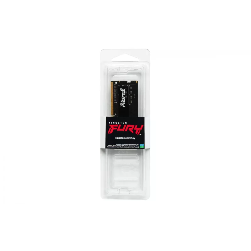 Kingston Technology FURY Impact memory module 4 GB 1 x 4 GB DDR3L 204-pin SO-DIMM