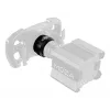 Moza Racing Wheel Base Quick Release Adapter, PC, Quick release adapter, Black, Aluminium, Moza, R21, R16, R9