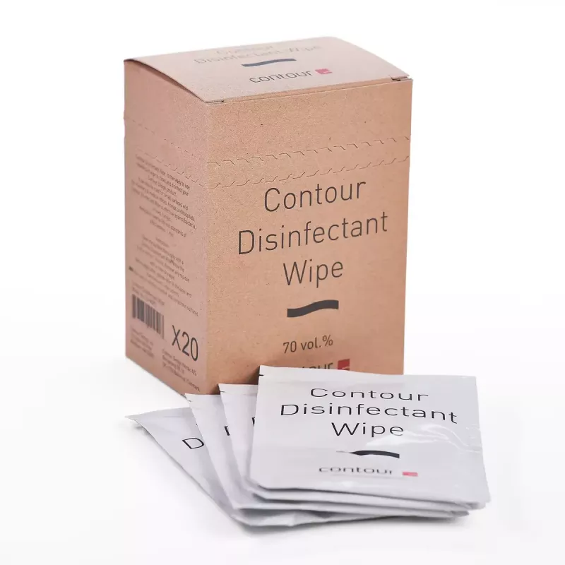 Disinfectant Wipe Contour Design Contour Disinfectant Wipe