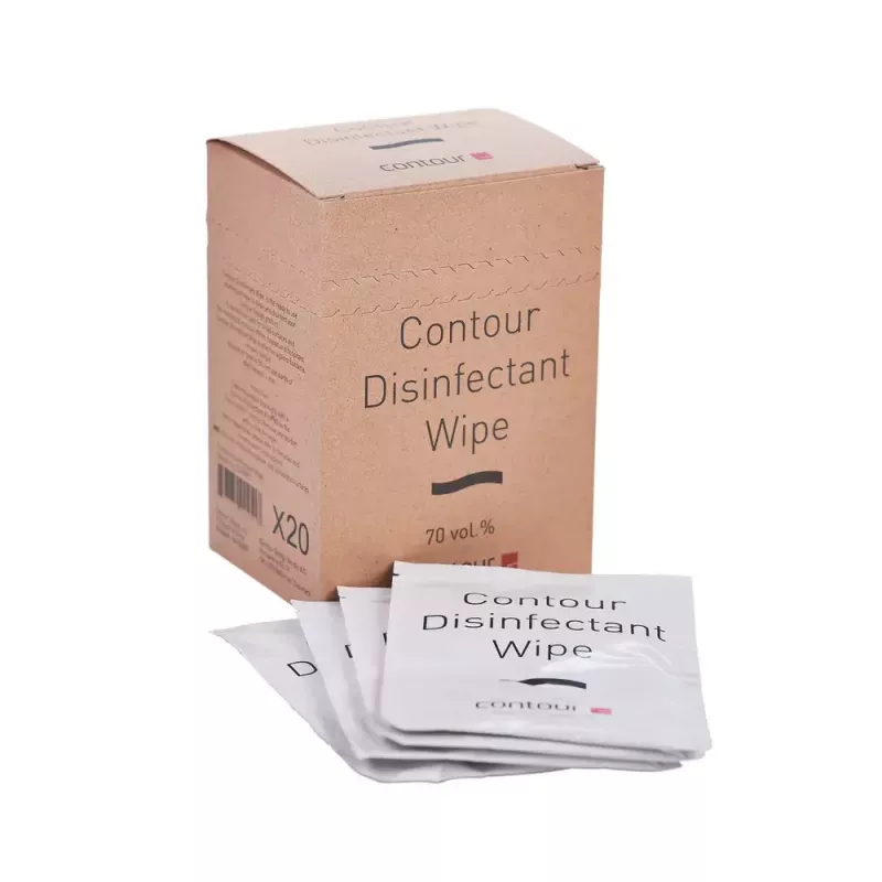 Disinfectant Wipe Contour Design Contour Disinfectant Wipe