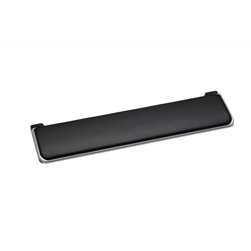 Wrist Rest Contour Design Balance Keyboard Vegan Leather Black