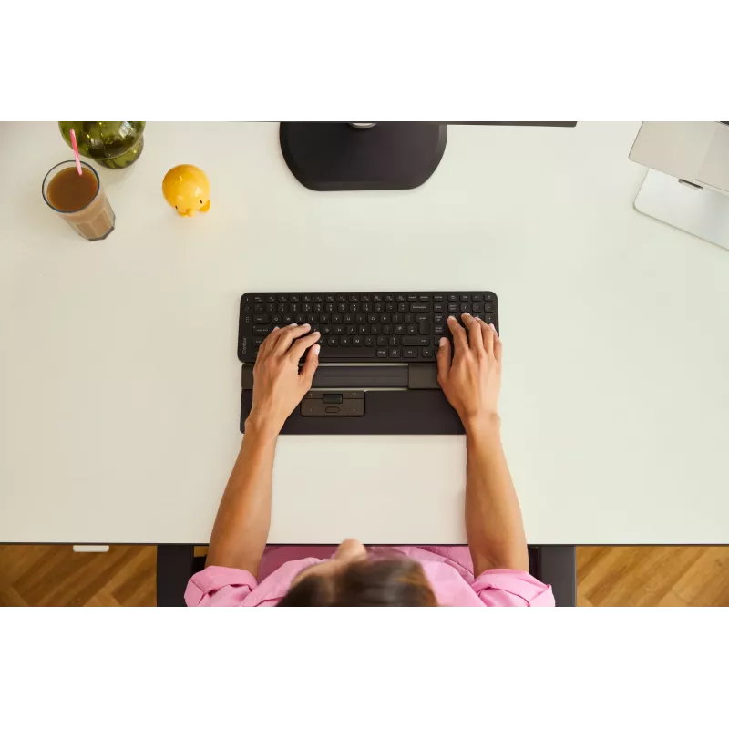 Contour Design SliderMouse Pro Slim Vegan Leather Wrist Rest Wireless