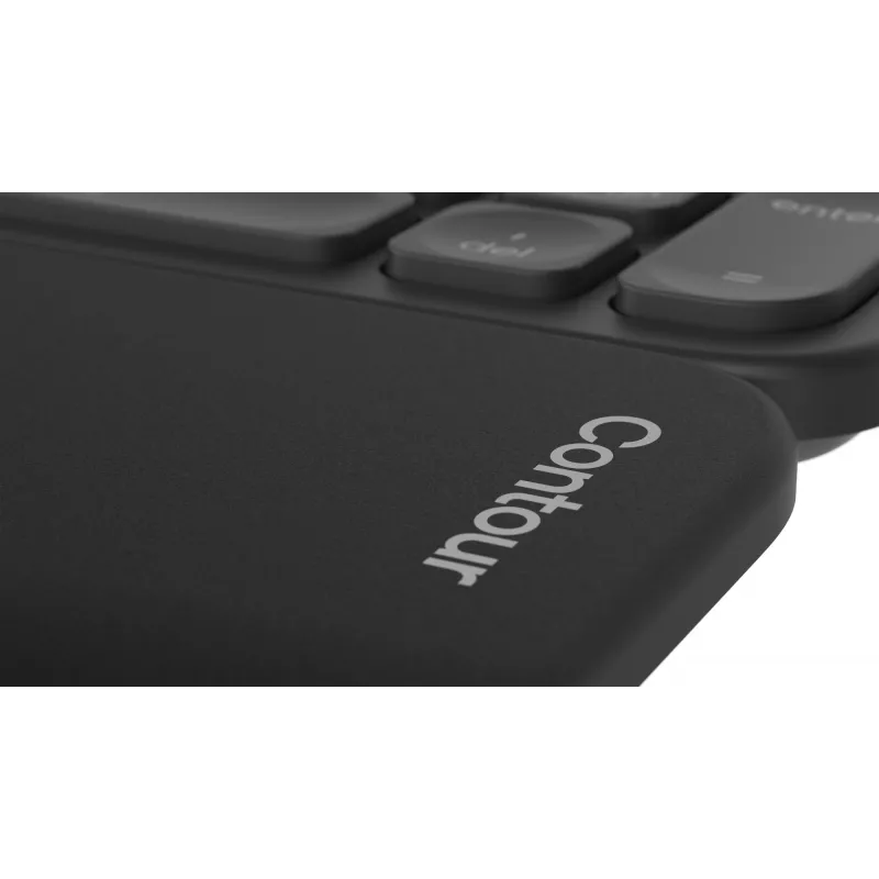 Wrist rest Contour Contour Balance Full-Size — Black, 434.5×104×10.8 mm