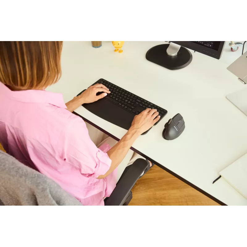 Wrist rest Contour Contour Balance Full-Size — Black, 434.5×104×10.8 mm