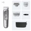 Body groomer Braun Series 7 BG7550 Grey Lithium-Ion Battery