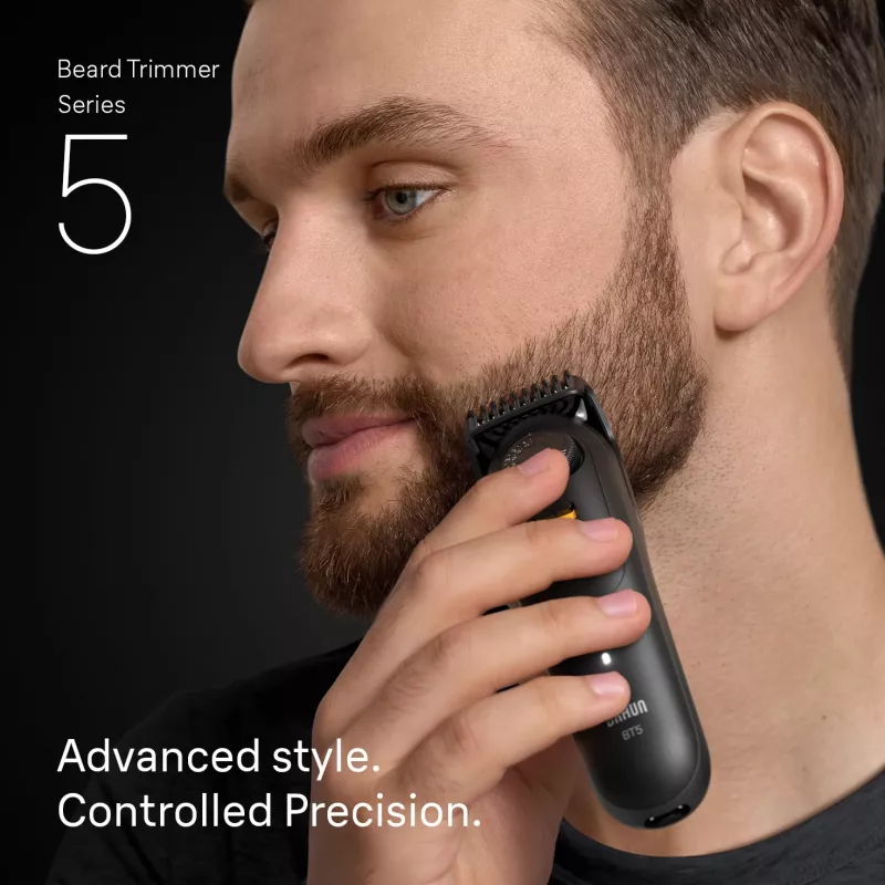 Braun BeardTrimmer 5 BT5500 beard trimmer Battery 20 2 cm Wet & Dry Black