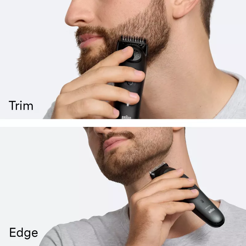 Braun BeardTrimmer 5 BT5500 beard trimmer Battery 20 2 cm Wet & Dry Black