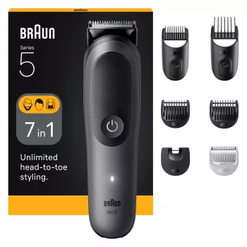 Braun AIO5520 hair trimmers/clipper Black, Grey 14 Lithium-Ion (Li-Ion)
