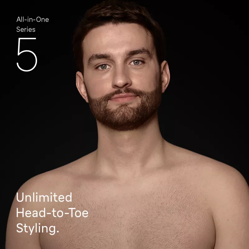 Braun AIO5520 hair trimmers/clipper Black, Grey 14 Lithium-Ion (Li-Ion)