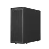 Computer case CHIEFTEC BW-01B-OP Midi Tower ATX/ITX, supports 6×3.5 inch + 4×2.5 inch, 2×5.25 inch, rear 1×120 mm, SGCC, black, 200×510×465 mm
