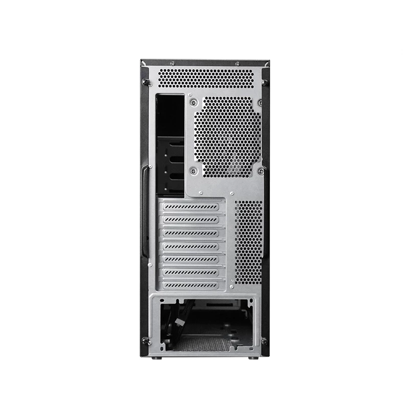 Computer case CHIEFTEC BW-01B-OP Midi Tower ATX/ITX, supports 6×3.5 inch + 4×2.5 inch, 2×5.25 inch, rear 1×120 mm, SGCC, black, 200×510×465 mm