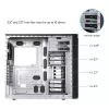 Computer case CHIEFTEC BW-01B-OP Midi Tower ATX/ITX, supports 6×3.5 inch + 4×2.5 inch, 2×5.25 inch, rear 1×120 mm, SGCC, black, 200×510×465 mm