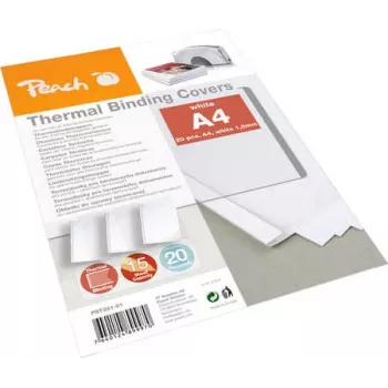 Peach 313312 binding cover A4 White 20 pc(s)