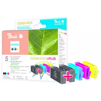 Peach 316405 ink cartridge 5 pc(s) Black, Cyan, Magenta, Yellow