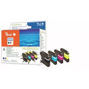 Peach PI500-91 ink cartridge Black, Cyan, Magenta, Yellow