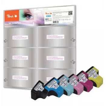 Peach 319010 ink cartridge 5 pc(s) Black, Cyan, Light Cyan, Light magenta, Magenta, Yellow