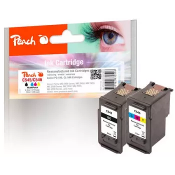 Peach 319023 ink cartridge Compatible Black, Cyan, Magenta, Yellow
