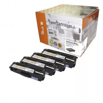 Peach Combi Pack, compatible with TN-328, 6000 pages, 6000 pages, Black, Cyan, Magenta, Yellow, 4 pc(s)