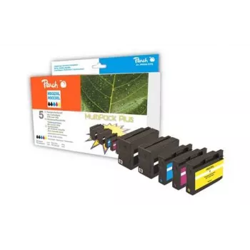 Peach Combi Pack Plus with chip, compatible with No. 932XL, No. 933XL