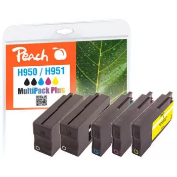 Peach PI300-587 ink cartridge Black, Cyan, Magenta, Yellow