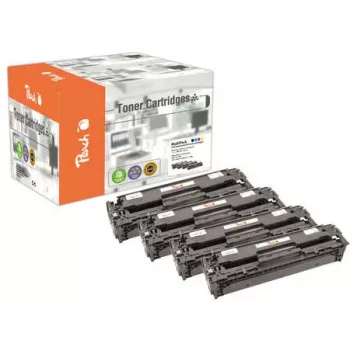 Peach 111828 toner cartridge 4 pc(s) Compatible Black, Cyan, Magenta, Yellow