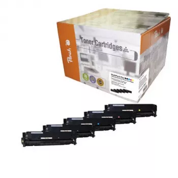 Peach PT561 toner cartridge 5 pc(s) Black, Cyan, Magenta, Yellow