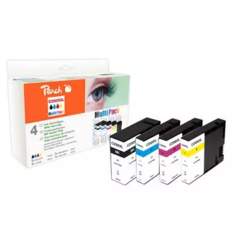 Peach 0F319585 ink cartridge 4 pc(s) Black, Cyan, Magenta, Yellow