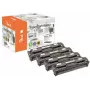 Peach 111916 toner cartridge 4 pc(s) Compatible Black, Cyan, Magenta, Yellow