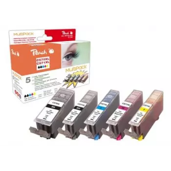 Peach 319681 ink cartridge 5 pc(s) Photo black