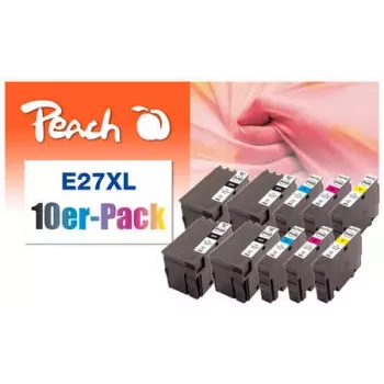 Peach 0F319986 ink cartridge 10 pc(s) Black, Cyan, Magenta, Yellow