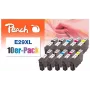 Peach 0F319987 ink cartridge 10 pc(s) Black, Cyan, Magenta, Yellow