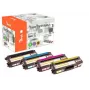 Peach 112061 toner cartridge 4 pc(s) Compatible Black, Cyan, Magenta, Yellow
