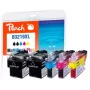 Peach PI500-246 ink cartridge 5 pc(s) Black, Cyan, Magenta, Yellow