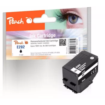 Peach PI200-668 ink cartridge 1 pc(s) Compatible Standard Yield Black