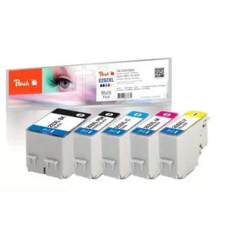 Peach 320402 ink cartridge 5 pc(s) Compatible High (XL) Yield Black, Coral, Magenta, Photo black, Yellow