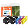 Peach PI300-865 ink cartridge 5 pc(s) Compatible High (XL) Yield Black, Cyan, Magenta, Yellow
