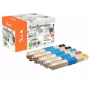 Peach 112228 toner cartridge 5 pc(s) Compatible Black, Cyan, Magenta, Yellow
