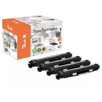 Peach PT1070 toner cartridge 4 pc(s) Compatible Black, Cyan, Magenta, Yellow