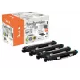 Peach PT1070 toner cartridge 4 pc(s) Compatible Black, Cyan, Magenta, Yellow